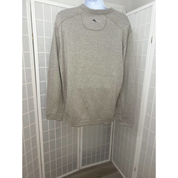 NWT Tommy Bahama Light Sweater Men Reversible Sz: XXL Grey/ Flip Side Navy - Picture 8 of 13